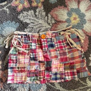 American Eagle Outfitters Multicolor Plaid Women Shorts